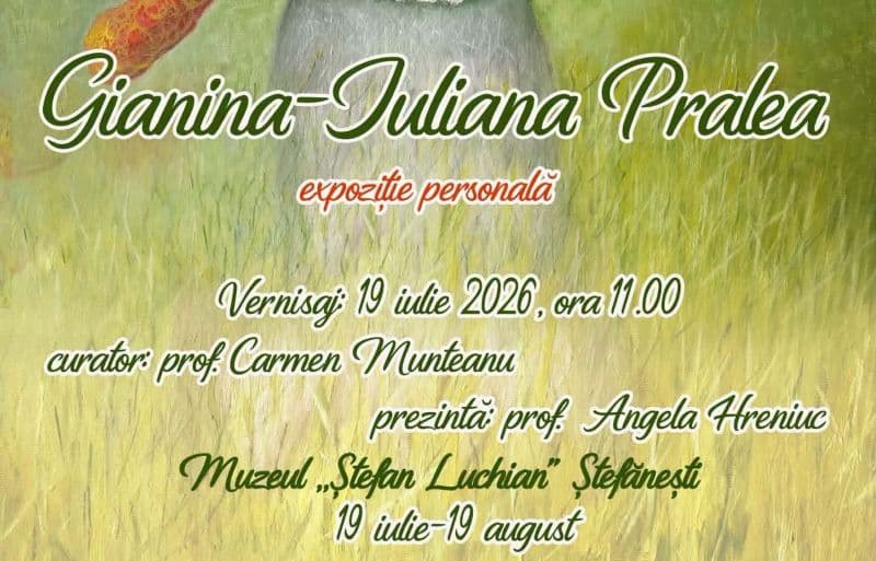 Expoziția de pictură „Timp... de la amintirea copilăriei la idei despre un alt viitor”