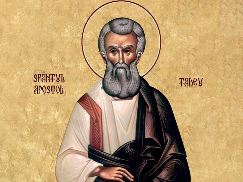 SINAXAR – 21 August – Sf. Ap. Tadeu; Sf. Mc. Donat, Romul, Silvan şi Venust