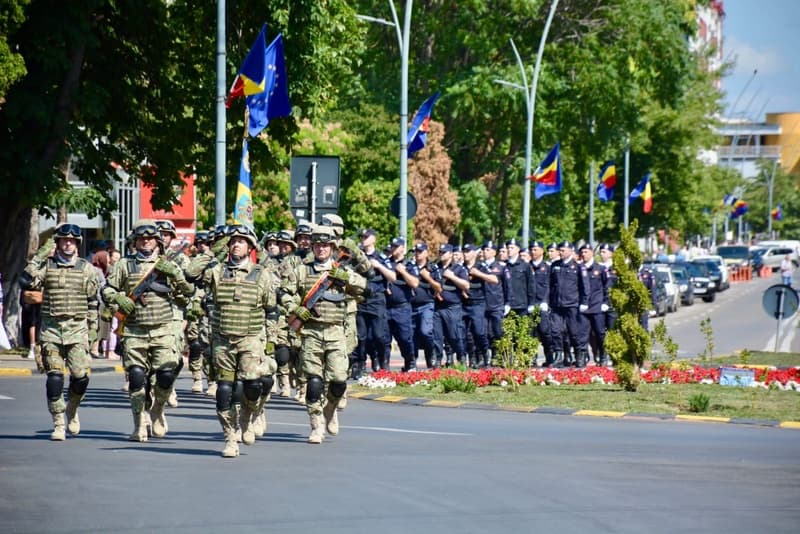 Ziua Drapelului Național sărbătorită la Botoșani