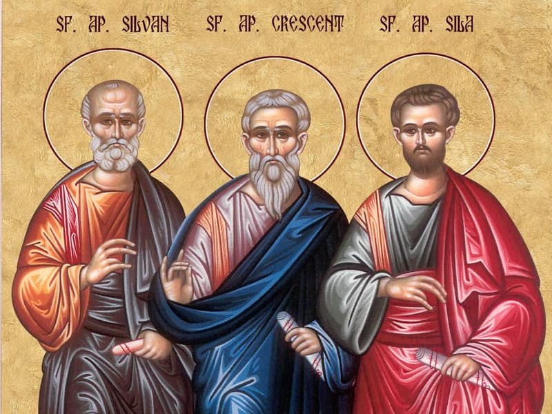 SINAXAR – 30 Iulie – Sfinţii Apostoli Sila, Silvan, Crescent, Epenet şi Andronic