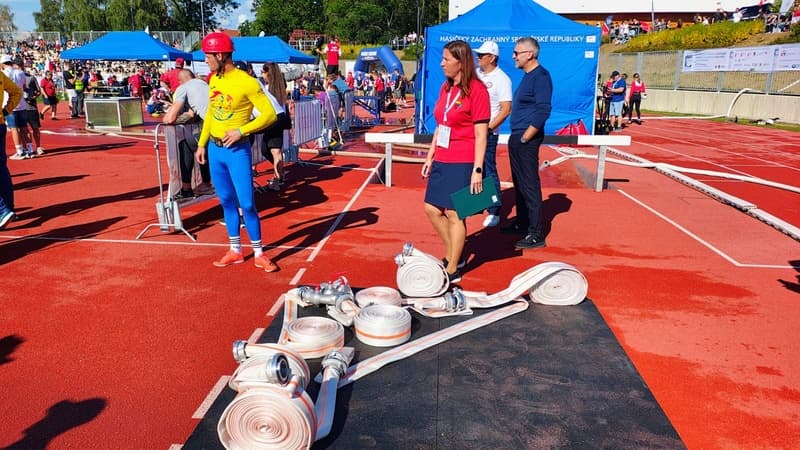 Doi pompieri botoșăneni, în lotul României care a fost la câteva sutimi de podiumul european