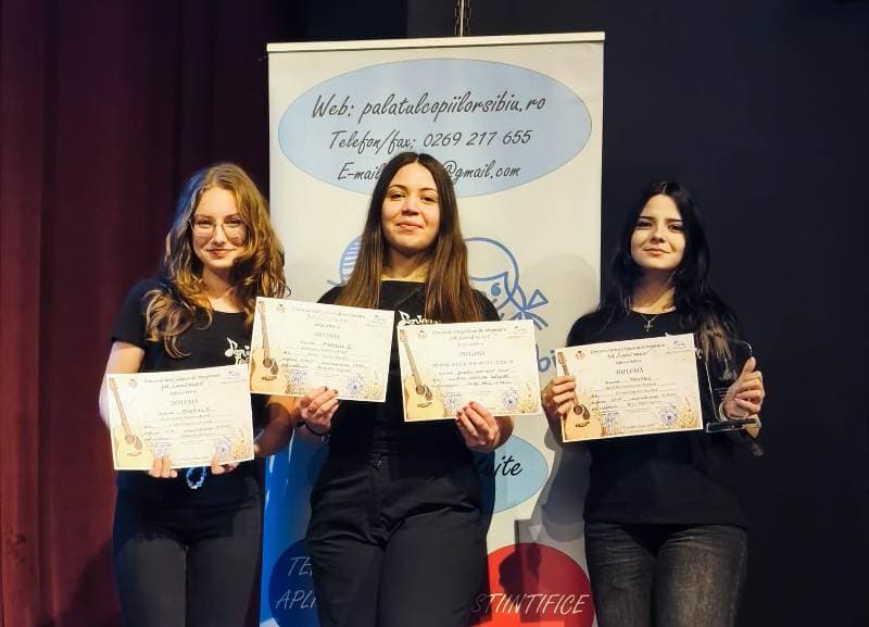 Clubul Copiilor Dorohoi, laureat al Festivalului de muzică folk „Sunetul muzicii” Sibiu