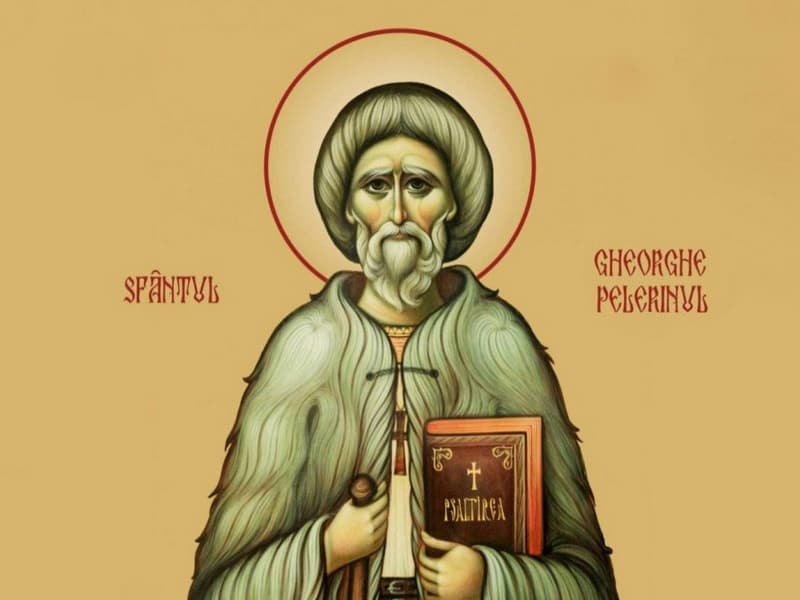 SINAXAR – 17 August – Sf. Gheorghe Pelerinul; Sf. Mc. Miron preotul, Straton şi Ciprian