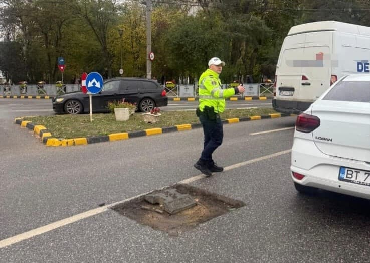 Executanți de lucrări la partea carosabilă, sancționați de polițiști