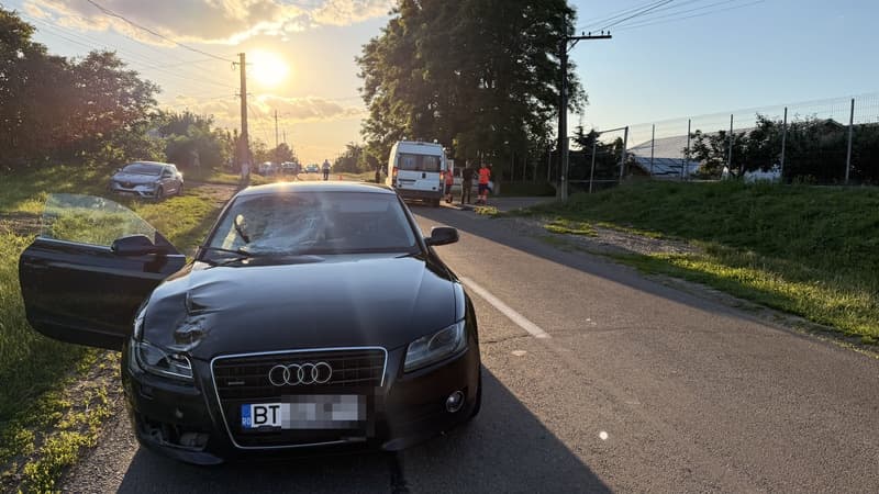Accident mortal! Un bărbat a fost izbit de o mașină la ieșirea din Dorohoi, în zona Pascari