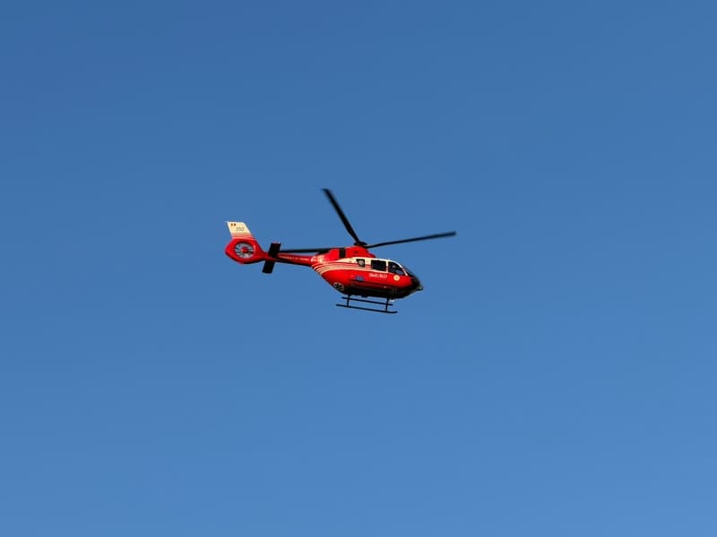 Bărbat aflat în stare gravă preluat de elicopterul SMURD de la Dorohoi