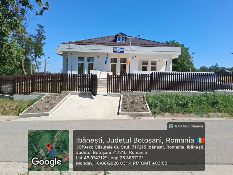Primăria comunei Ibănești - Anunț finalizare proiect!