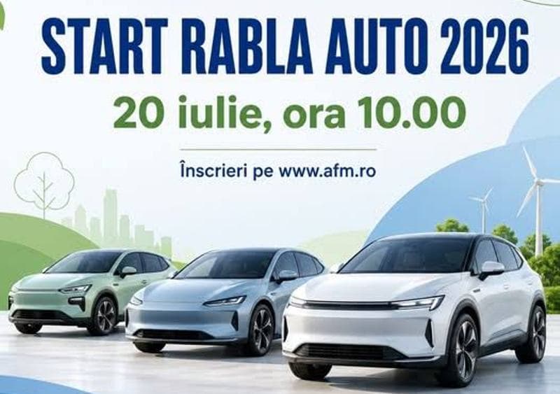 Programul Rabla începe astăzi pentru persoane fizice, doar online. Cum puteți obține bani pentru o mașină nouă