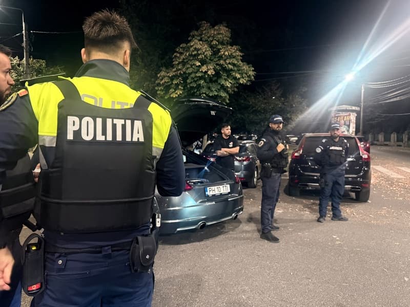 Razie nocturnă a polițiștilor, în weekendul care a trecut
