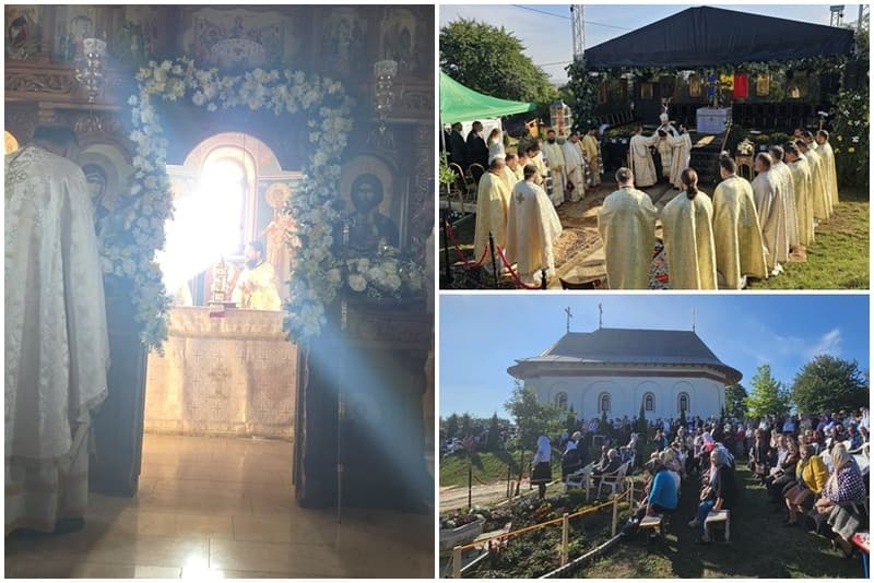 Sfințirea bisericii din satul Loturi Enescu, încununarea unei lucrări închinate lui Dumnezeu