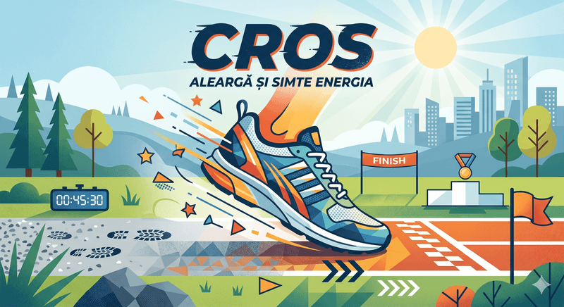 Sărbătoarea Sportului la Dorohoi: Vino la competiția de alergare „CROS ANUL NADIA COMĂNECI 2026”!