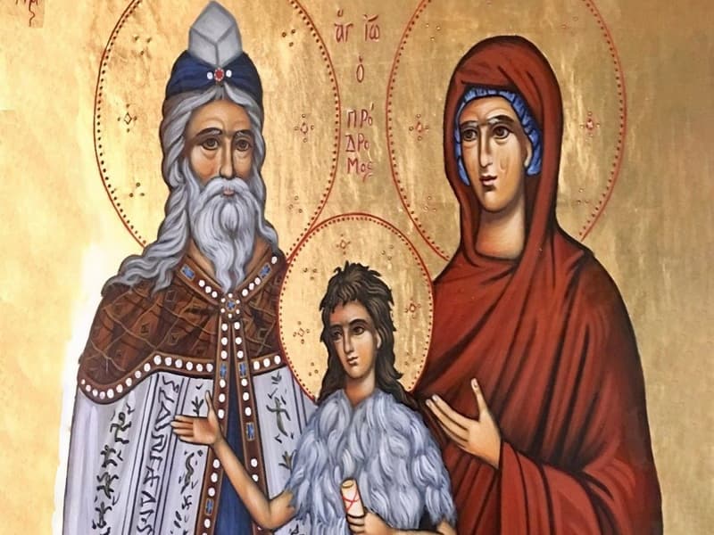 SINAXAR – 5 Septembrie – Sf. Proroc Zaharia şi Dreapta Elisabeta, părinţii Sf. Ioan Botezătorul