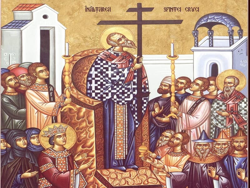 SINAXAR – 14 Septembrie – Înălţarea Sfintei Cruci (Post)