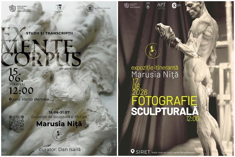 Formă, culoare și imagine: Artista Marusia Niță prezintă o dublă expoziție la Ipotești și Siret