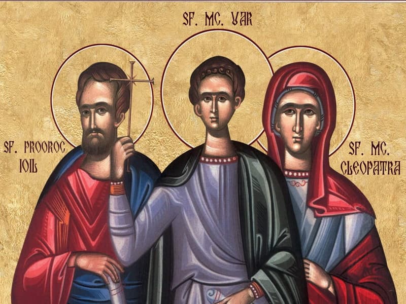 SINAXAR – 19 Octombrie – Sf. Proroc Ioil; Sf. Mc. Uar; Sf. Cleopatra; Sf. Cuv. Ioan de la Rila