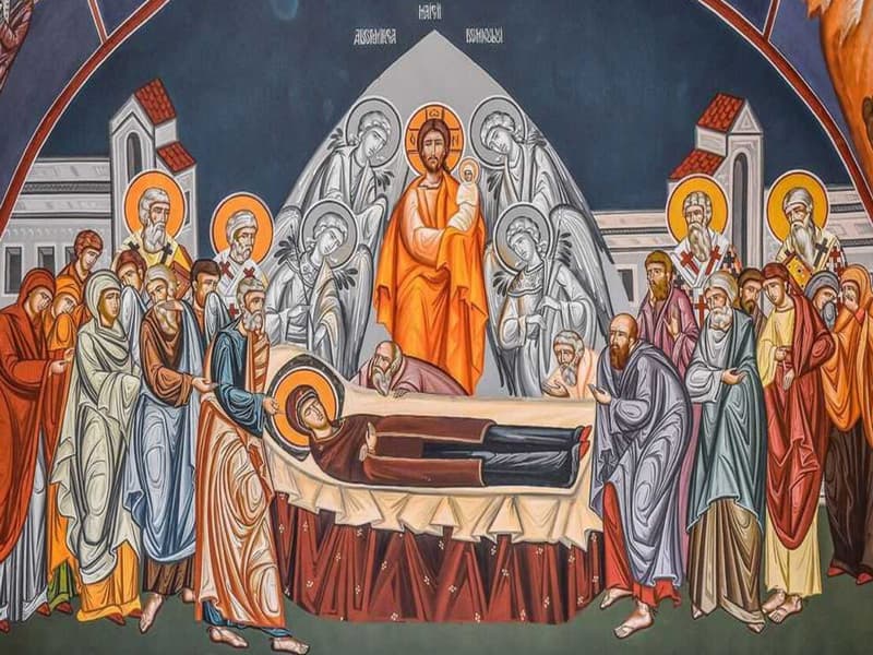 SINAXAR – 15 August – Adormirea Maicii Domnului