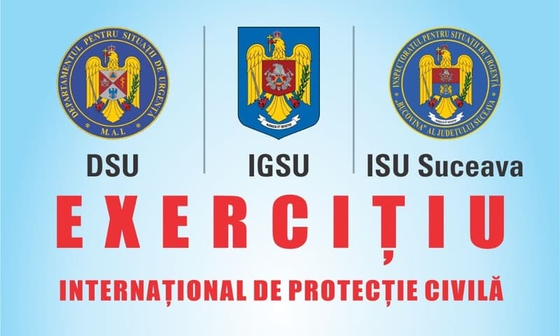 DSU: Exercițiu internațional de amploare în județul Suceava