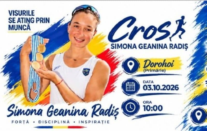 Restricții de circulație în Dorohoi, cu ocazia desfășurării Crosului „Simona Geanina Radiș”