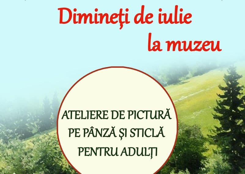 Atelierul de pictură dedicat adulților „Pe cărări de munte”