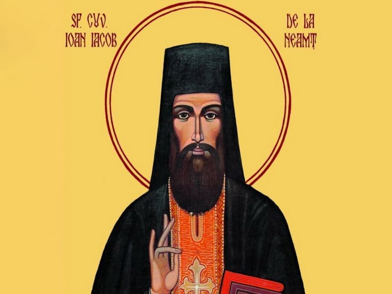 SINAXAR – 5 August – Sf. Cuv. Ioan Iacob de la Neamţ