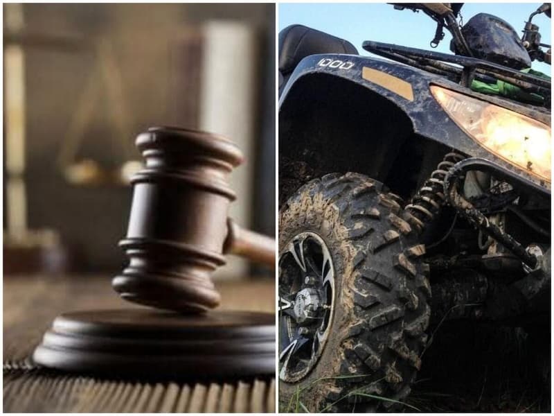 Dosar penal pentru o tânără de 33 de ani care conducea un ATV fără a deține permis de conducere