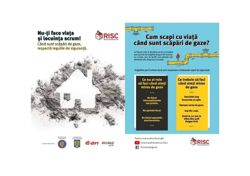Pompierii solicitați după ce s-a simțit miros de gaz într-un apartament din Botoșani