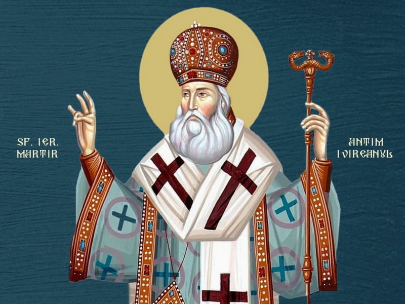 SINAXAR – 27 Septembrie – Sf. Ier. Martir Antim Ivireanul ,Mitropolitul Ţării Româneşti