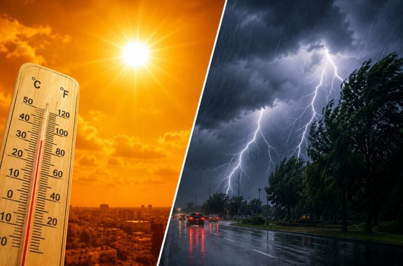Atenție, Cod portocaliu de instabilitate atmosferică pentru județul Botoșani!