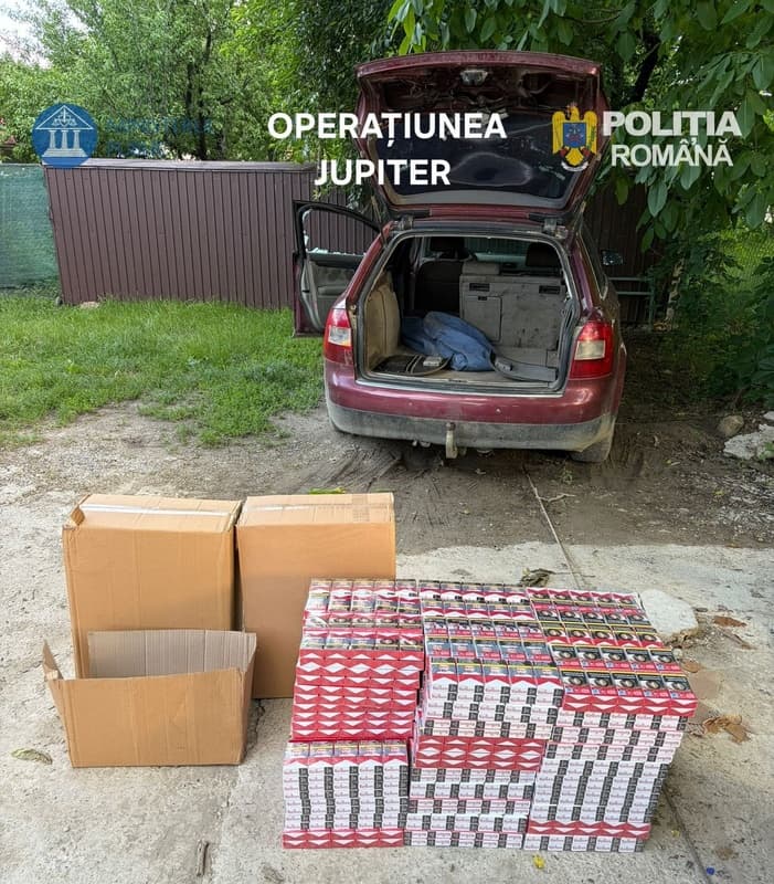 Operațiunea Jupiter la Botoșani – O persoană reținută pentru contrabandă