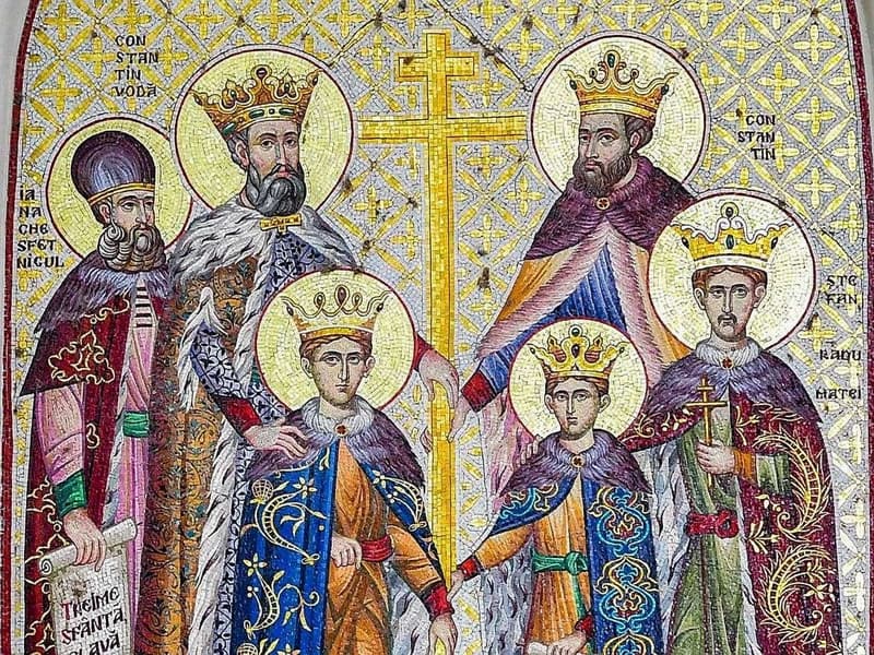 SINAXAR – 16 August – Sfinții Martiri Brâncoveni: Constantin Voievod cu cei patru fii ai săi