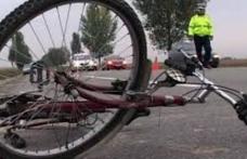 Un biciclist băut din Dorohoi s-a accidentat după ce a căzut pe carosabil