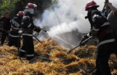 Tone de furaje distruse în două incendii