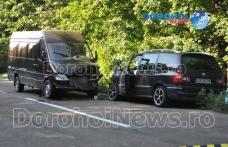 Un microbuz condus de un moldovean s-a izbit frontal într-un Volkswagen înmatriculat în Germania - FOTO