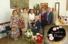 Veteran de război din Dorohoi, sărbătorit la împlinirea a 104 de ani cu primari, subprefect, prieteni și familie - FOTO