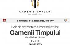 Gala Locală Oamenii Timpului Botoșani! Vezi când și unde va avea loc! 