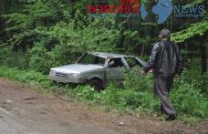 VIDEO | FOTO | Dorohoianca Rodica H. s-a răsturnat cu mașina în pădurea din comuna Brăiești