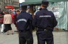 Ţigări de contrabandă confiscate de jandarmi în Piaţa Centrală din Botoşani