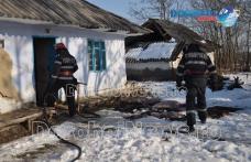 Tragedie la Pădureni! Un bărbat a murit carbonizat în casă - FOTO 