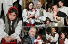Botezul... în simplitate şi bunul gust al tradiţiilor româneşti, la Dorohoi - FOTO