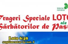 Loteria organizează, de Paști, extrageri duble pentru jocurile Loto 6/49, Joker și Loto 5/40