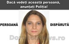 Anunțați poliția dacă aţi văzut această femeie sau cunoaşteţi date despre ea