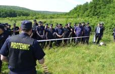 Elemente de muniţie, distruse la Copălău - FOTO