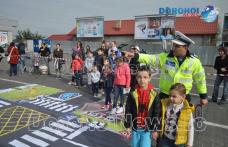 Zeci de copii din Dorohoi au participat la campania „Verde la educație pentru circulație” desfășurată de LIDL - FOTO