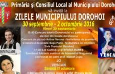 Încep Zilele Dorohoiului: concerte, expoziţii și distracție. Vezi programul complet din fiecare zi!