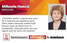 Interviu cu doamna Mihaela Huncă, candidatul PSD Botoșani pentru Camera Deputaților