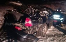 Accident grav pe drumul Botoşani-Iaşi. Un tânăr de 25 de ani a murit după ce a zburat cu maşina de pe un pod - FOTO