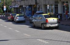 Taximetriștii de pe bulevardul Victoriei sunt nemulțumiți - VIDEO