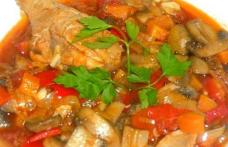 Ciuperci cu legume