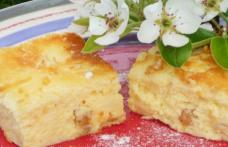 Plăcintă - pască, cu brânză dulce fără blat