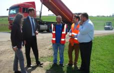 Lucrările de reabilitare pe drumurile naţionale din judeţ, inspectate de prefect - FOTO